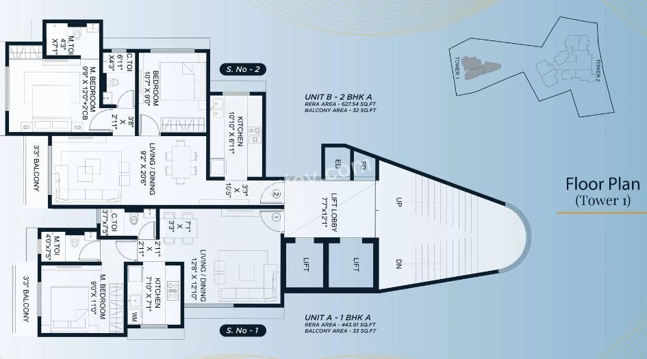 Shraddha-panorama-Gallery-Tower-1-Floor-Plan